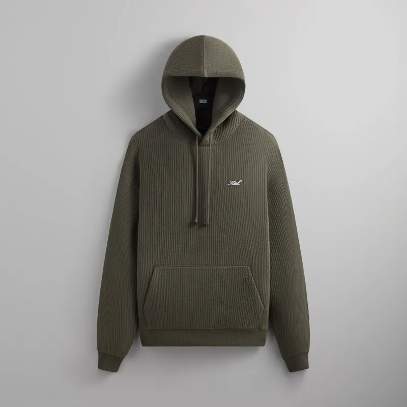 Kith Striped Interlock Williams III Hoodie - Terrain sold by Kith
