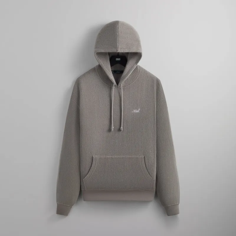 KITH キス Herringbone Fleece Williams III Hoodie フーディー KITH キス Herringbone Fleece Williams III Hoodie フーディー
