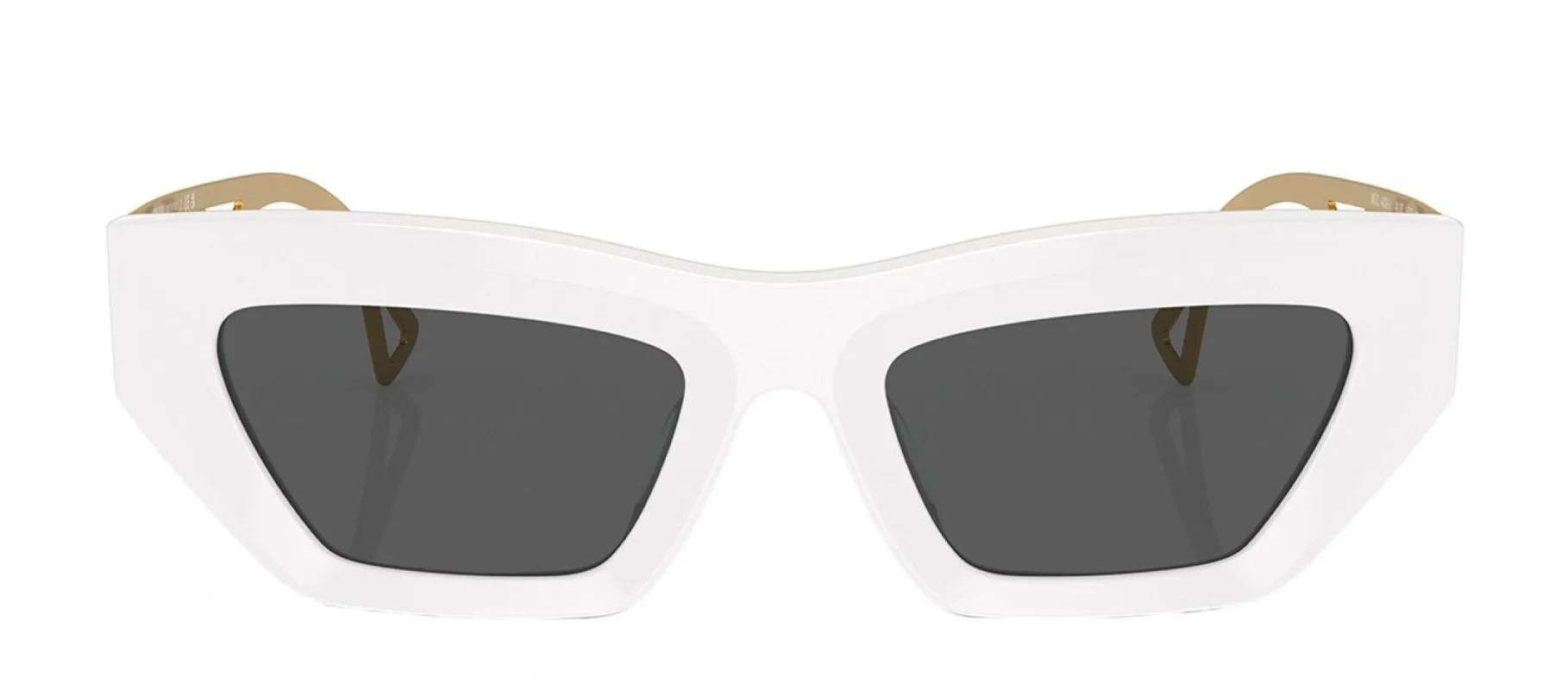 Versace VE 4432U 401/87 Fashion Plastic White Sunglasses with Grey Lens sold by Gaffos