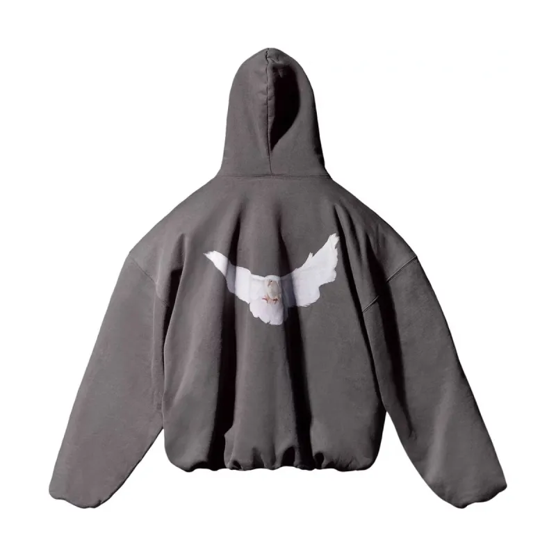 イージーギャップ　Shrunken Dove Hoodie dark Gray Buy Yeezy Gap Engineered by Balenciaga Dove Shrunken Hoodie