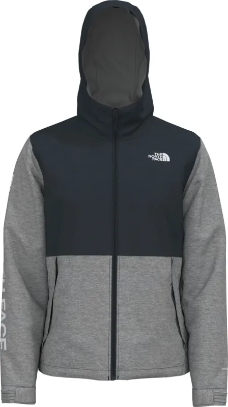 M Printed Novelty Millerton Jacket TNF Medium Grey Heather TNF Black sold by Quarks / Urban Trail