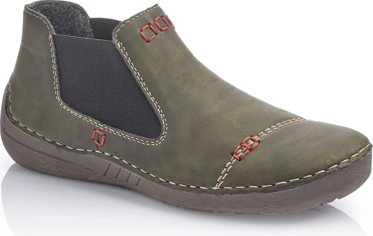 Green Double Gore Bootie sold by Quarks / Urban Trail