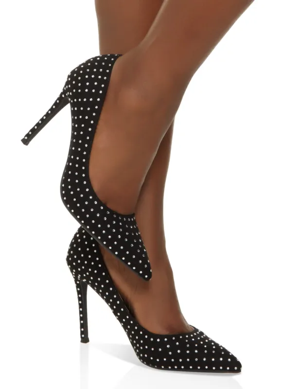 Rhinestone High Heel Pumps sold by Rainbow