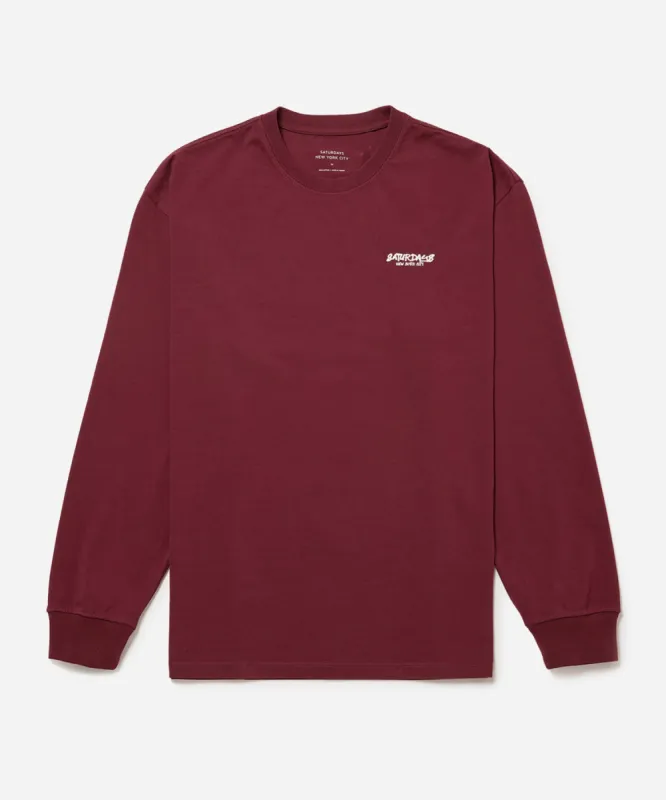 Marker Relaxed LS Tee sold by Saturdays New York City