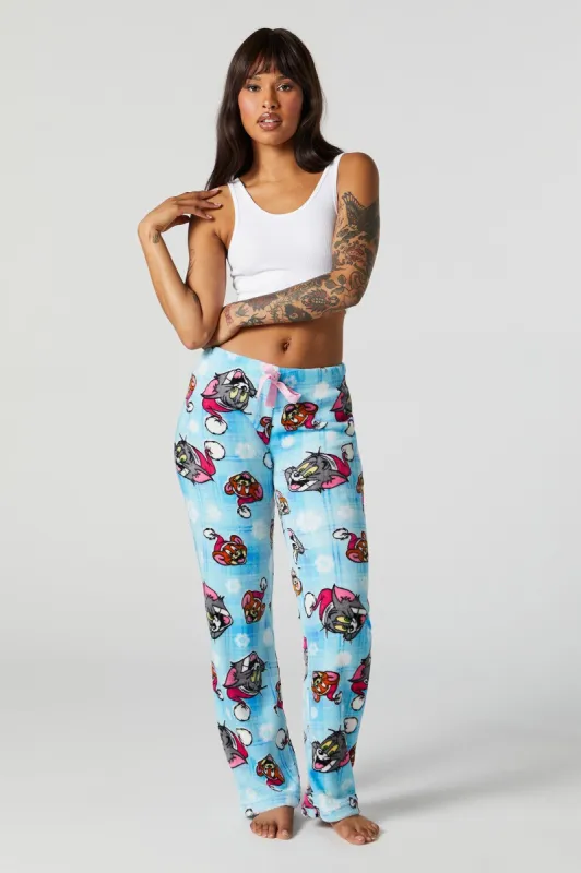 Plush Tom and Jerry Print Pajama Pant sold by Charlotte Russe