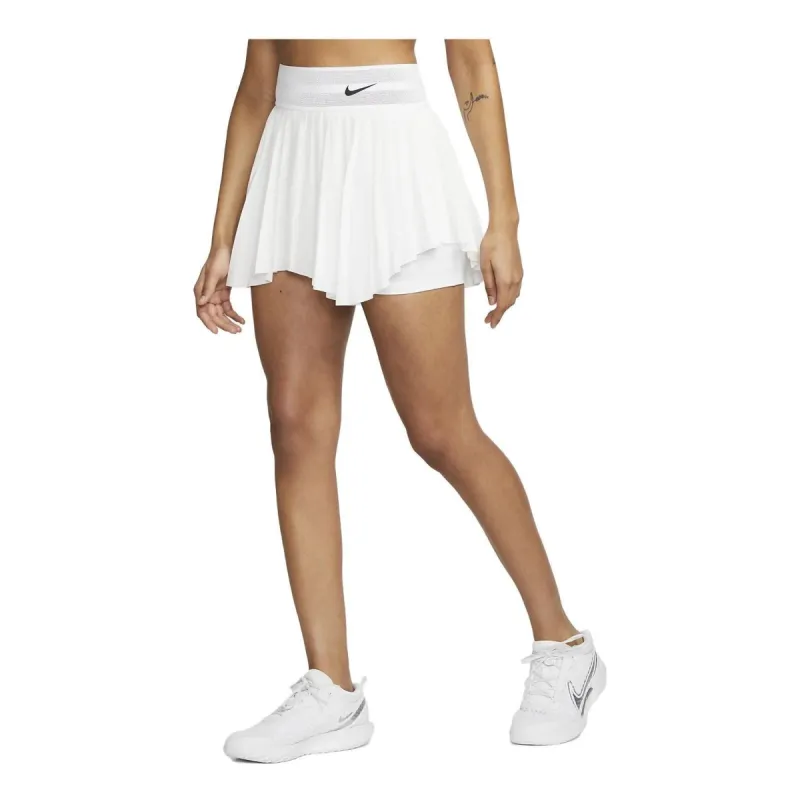 (WMNS) Nike Court Dri-FIT Slam Tennis Skirt 'White' DV3043-100 sold by KicksCrew