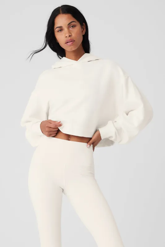 Bae Hoodie - Ivory sold by Alo Yoga