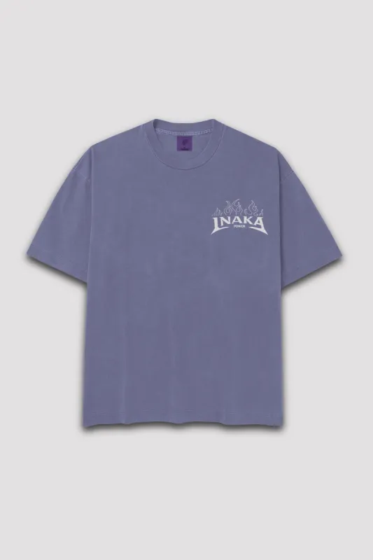Flame Tee - Blue sold by Inaka power