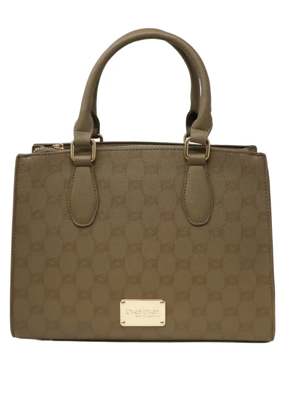 Lizzie Triple Entry Satchel sold by Bebe