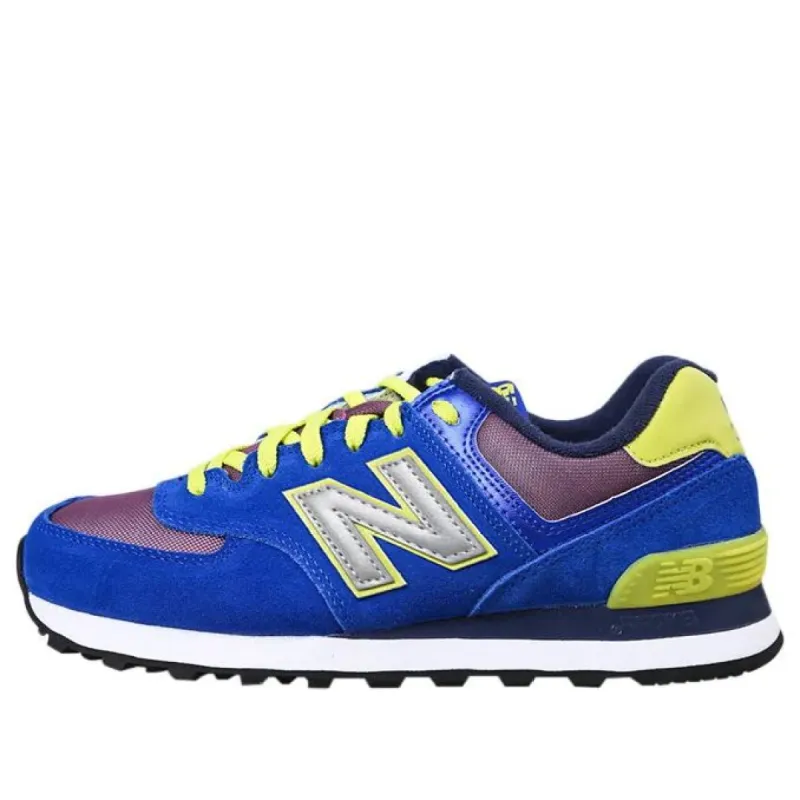 (WMNS) New Balance 574 'Blue Yellow' WL574TPC sold by KicksCrew