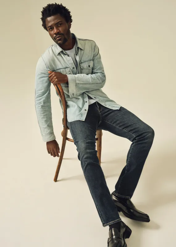 Gage Slim Straight Cashmere Denim in Prospect sold by Citizens Of Humanity