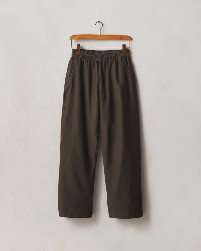 Women's Brushed Twill Pant - Oak sold by American Giant