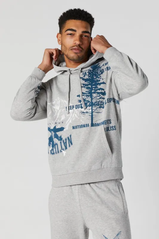 National Monuments Graphic Hoodie sold by Urban Planet