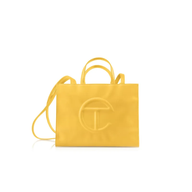 Medium Shopping Bag - Yellow sold by Telfar