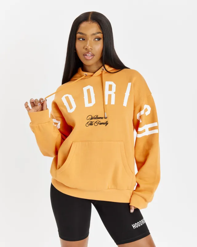 OG Match Hoodie  - Orange/White/Black sold by Hoodrich