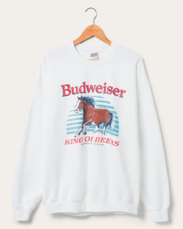 Budweiser Clydesdale Flea Market Crew sold by Junk Food Clothing