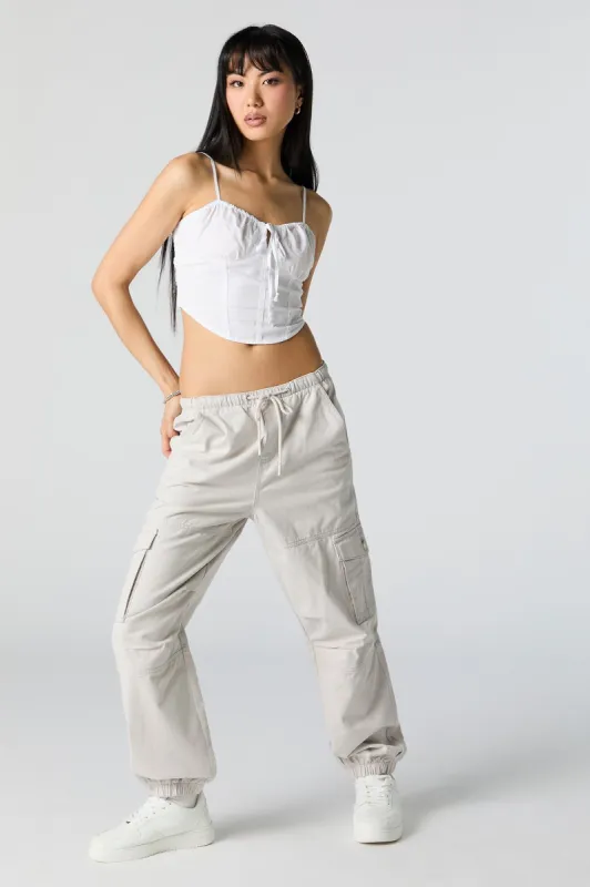 Drawstring Cargo Jogger sold by Urban Planet
