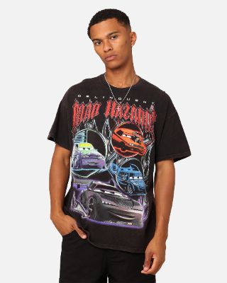 Rusted Car ブラックTシャツ XXL Men's T-shirt with apple core print | Black | Diesel