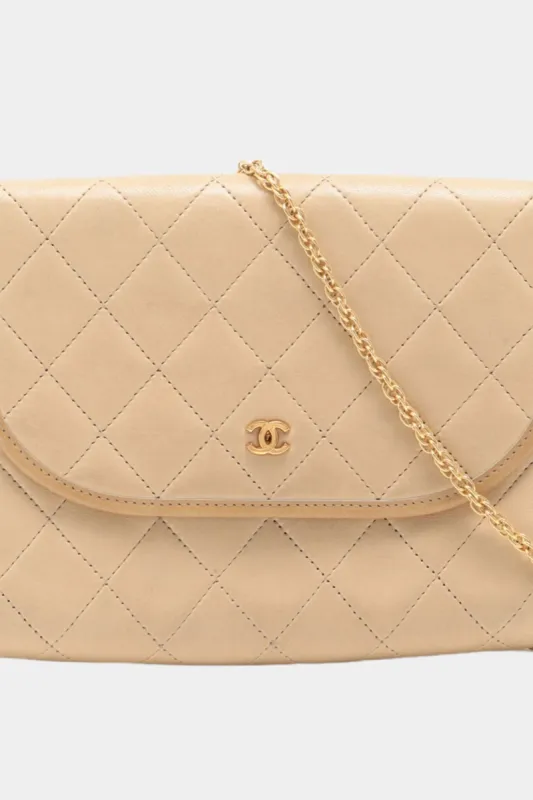 Chanel Matelasse Ram Leather Chain Shoulder Bag sold by Lord & Taylor