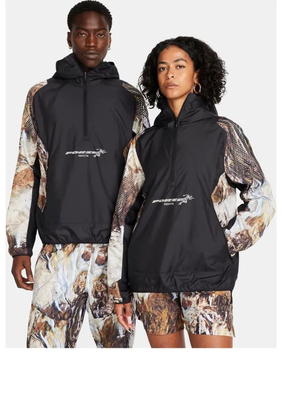 Nike x NOCTA Running Jacket 'Black Baroque Brown' FJ3009-010 sold by KicksCrew