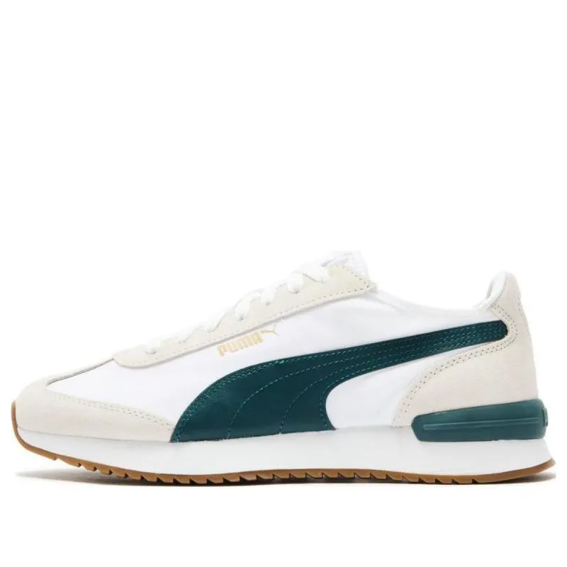 KicksCrew PUMA R78 Wind Nylon 'White Green' 392901-07 | Parallel