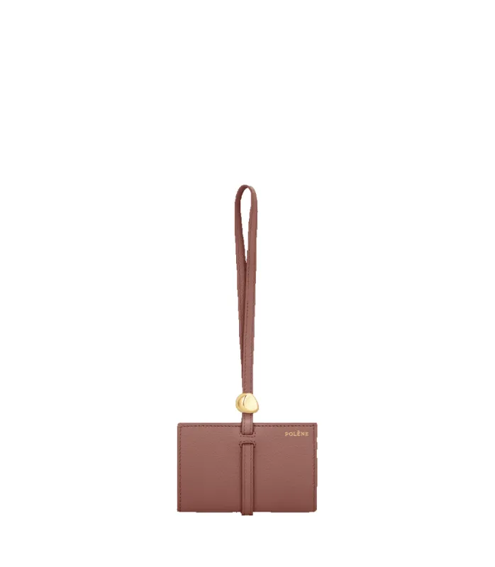 Kayé Card Holder - Textured Duo Blush sold by Polene