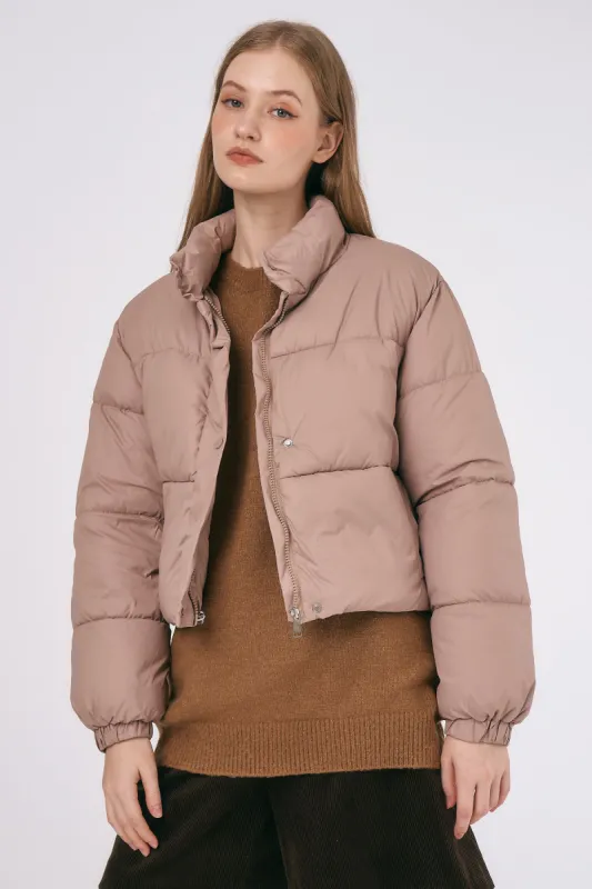 Aria Cropped Puffer Jacket sold by storets