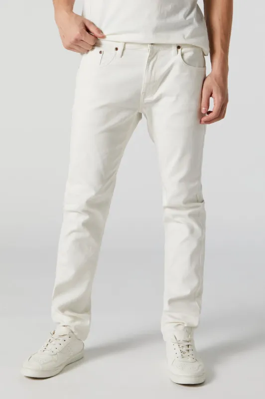White Bull Denim Skinny Jean sold by Charlotte Russe