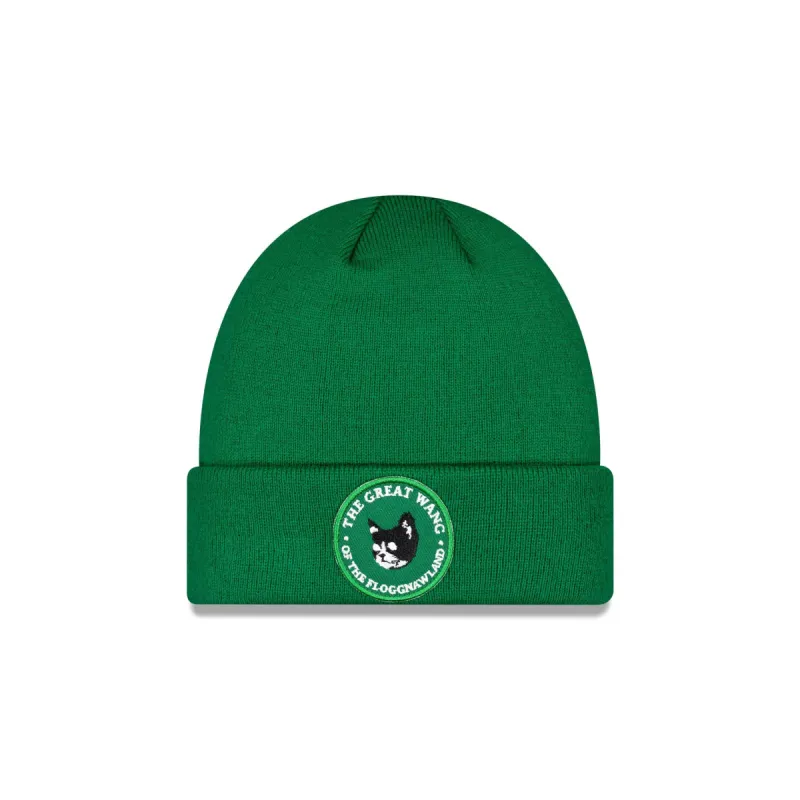 Camp Flog Gnaw Green Knit Hat sold by New Era