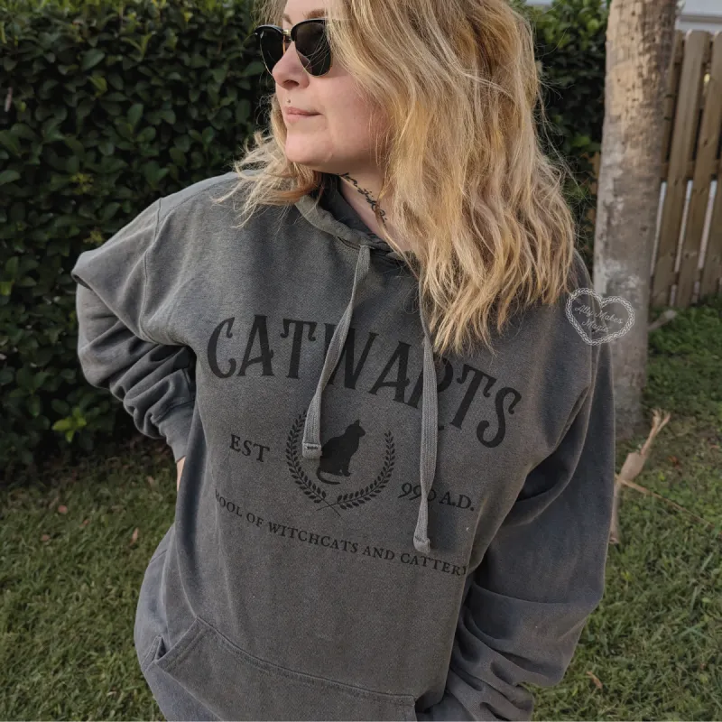 catwarts hoodie sold by Ally Makes Magic