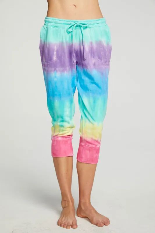 Slub French Terry Cropped Extended Cuff Jogger sold by Chaser