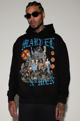 X Men Squad Ready Hoodie - Black sold by Fashion Nova