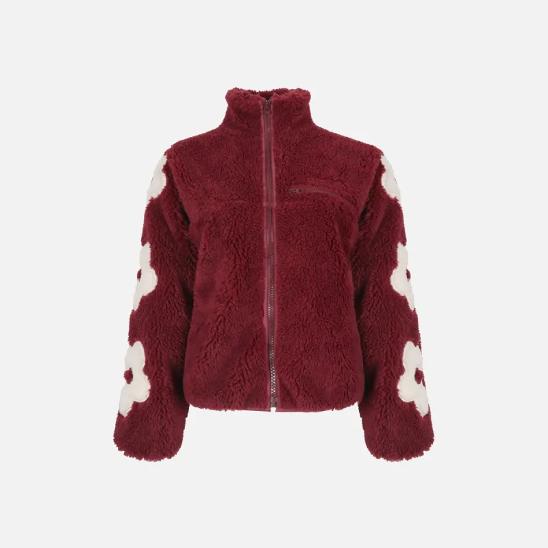Sandy Liang Grass Fleece - Brunello sold by Kith