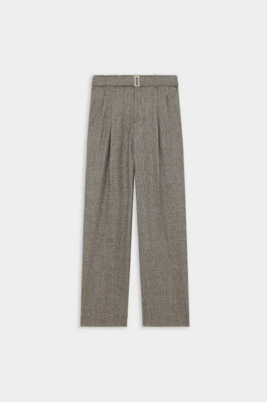 COOPER CHECK BLACK BROWN sold by Etudes Studio