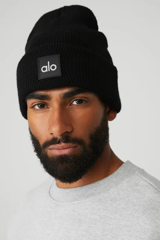 Everyday Beanie - Black sold by Alo Yoga