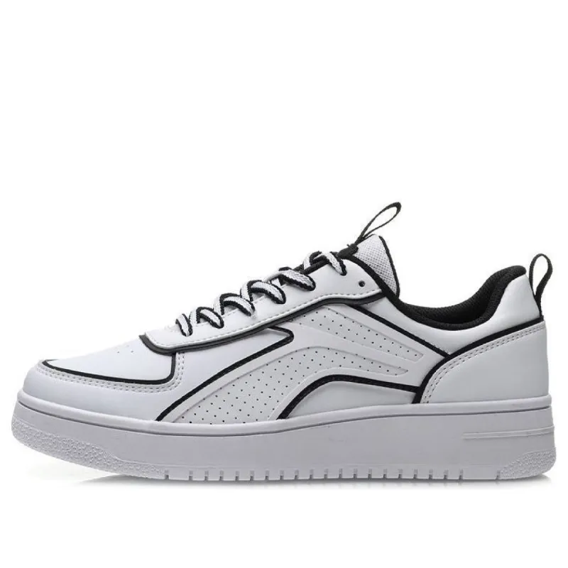 (WMNS) Li-Ning Classic Leisure Low 'White Black' AGCP128-6 sold by KicksCrew