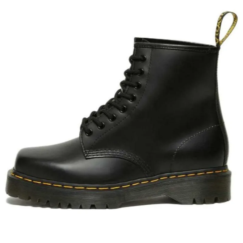 Dr. Martens 1460 Bex Squared Toe Leather Lace Up Boots 'Black' 27886001 sold by KicksCrew