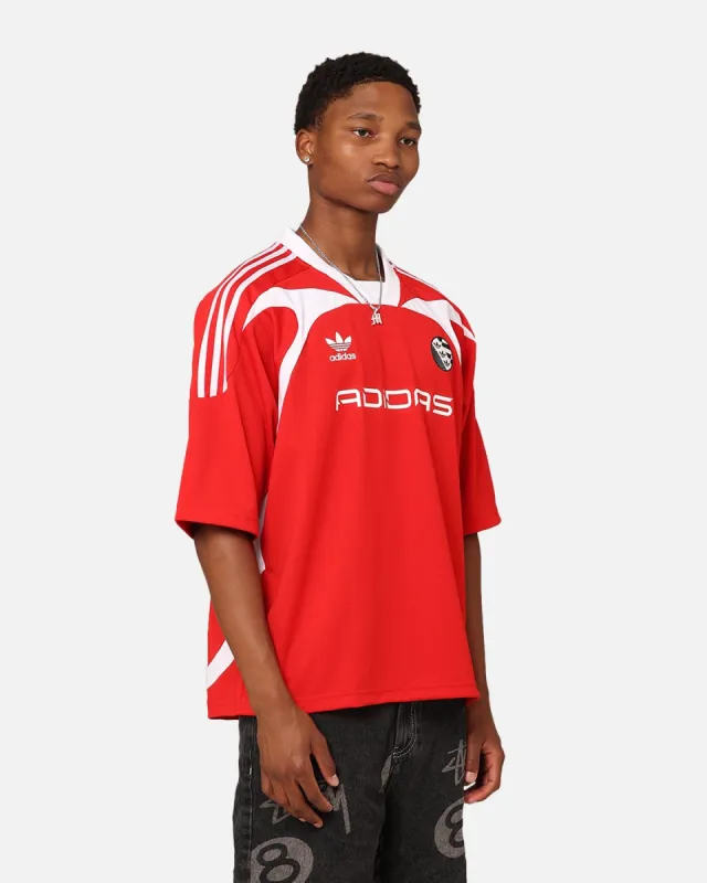 Adidas Oversized Short Sleeve Jersey Better Scarlet sold by Culture Kings