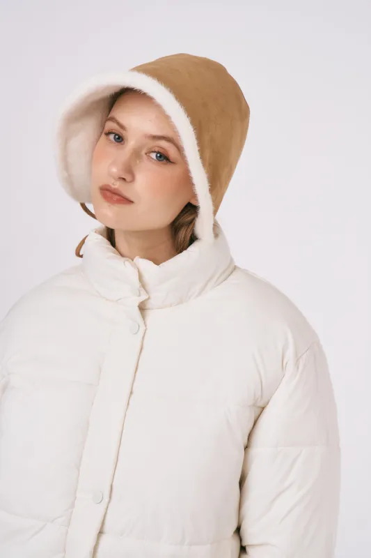 Faux Shearling Hat sold by storets