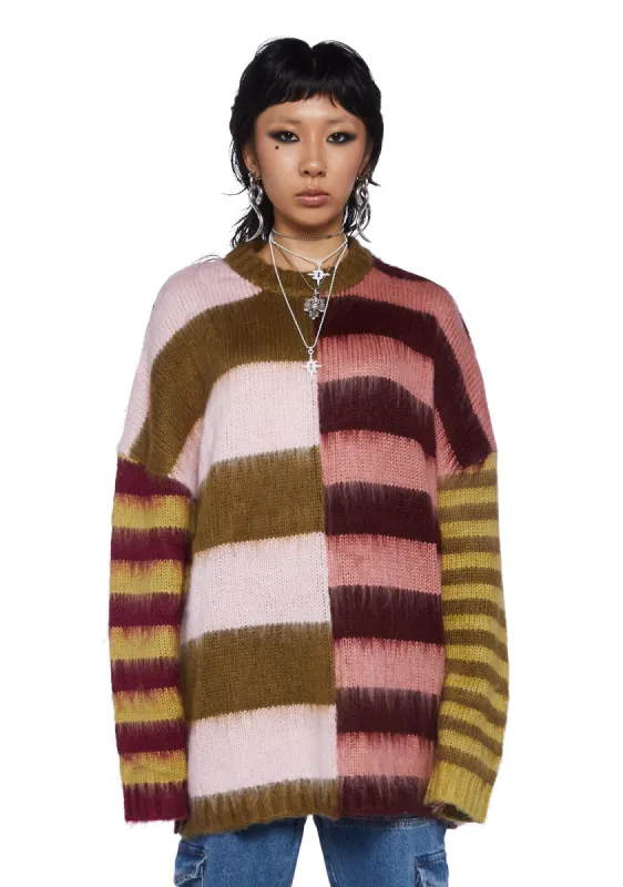 Wander Oversized Knit Sweater sold by Dolls Kill