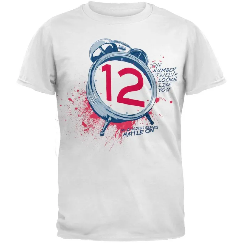 The Number Twelve Looks Like You - Clocks Soft T-Shirt sold by Old Glory