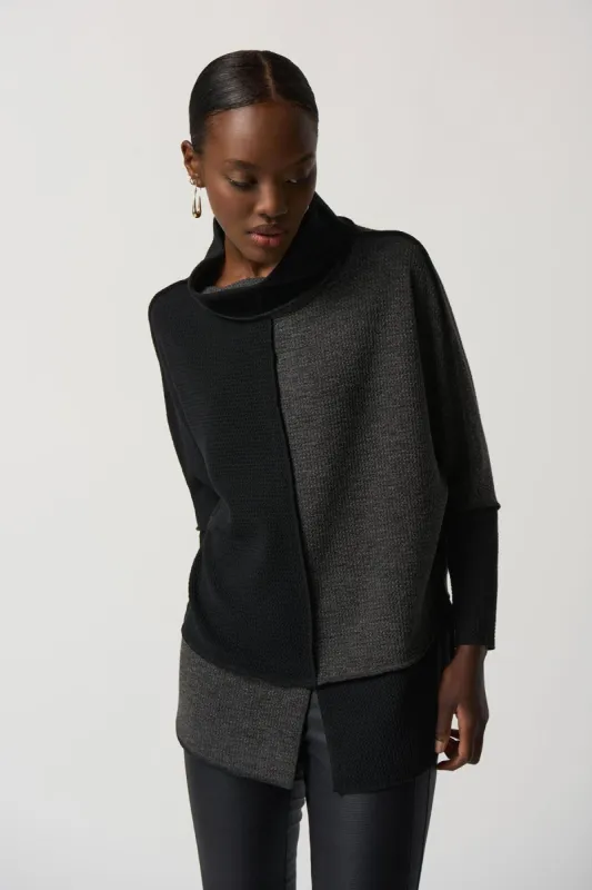 Black/Grey Top sold by French Cuff