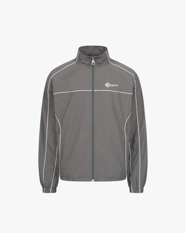 TRACK JACKET DARK GREY sold by vicinity