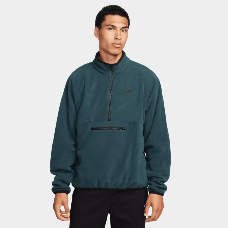 Nike Sportswear Club+ Fleece Half Zip / Deep Jungle sold by JD Sports
