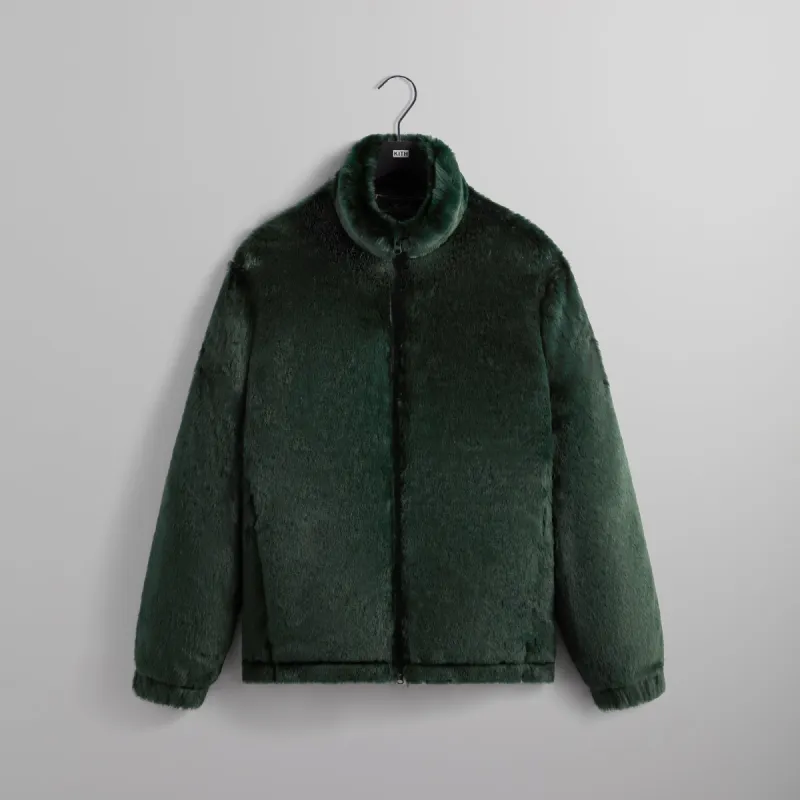 Kith Lloyd Faux Fur Track Jacket - Stadium sold by Kith