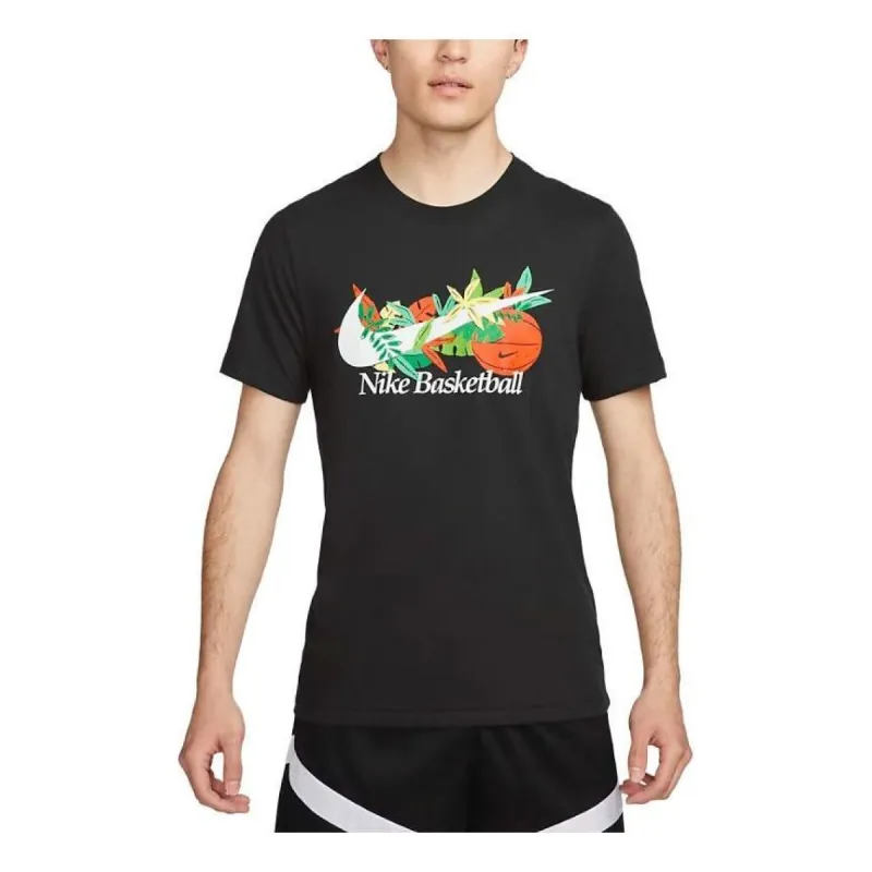 Nike Dry Fit Basketball T-Shirt 'Black' FD0070-010 | Parallel