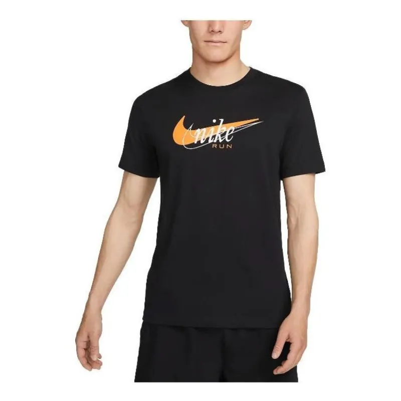 Nike Dri-FIT Running T-Shirt 'Black' FD0125-010 sold by KicksCrew