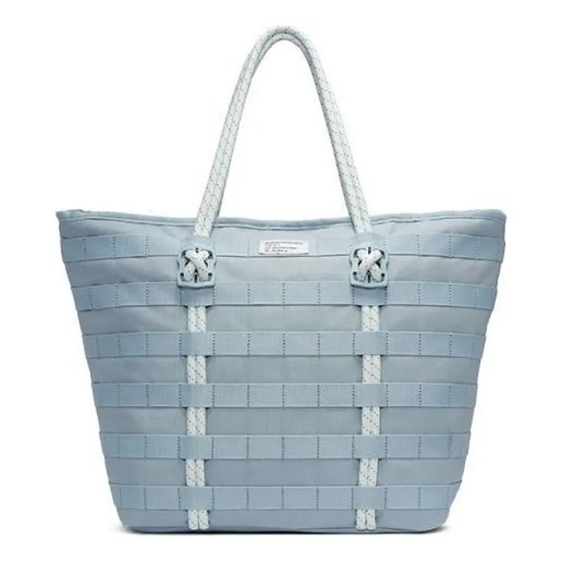 (WMNS) Nike Sportwear Af1 Tote Bag 'Blue ice' BA4989-363 sold by KicksCrew