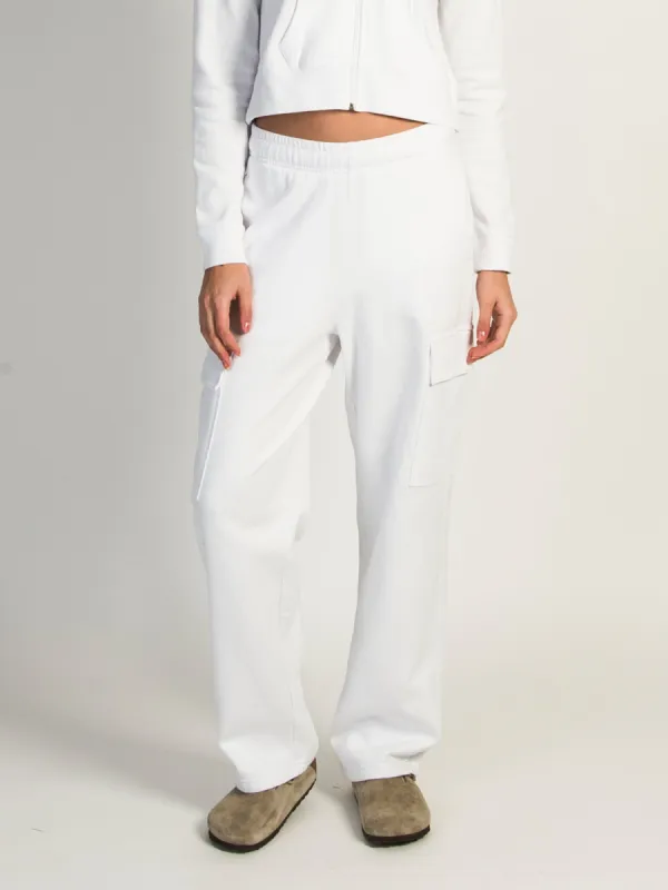 HARLOW ANDI CARGO SWEATPANTS - WHITE sold by Harlow