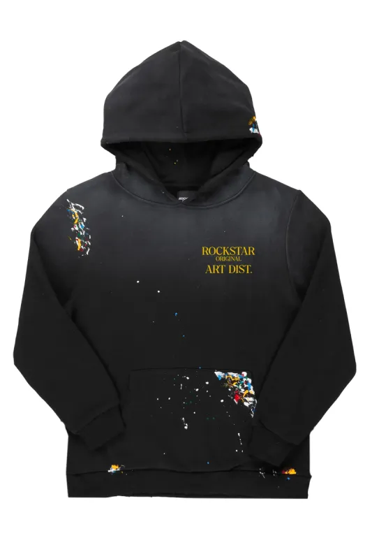 Rockstar Art Dist. Black Graphic Hoodie sold by Rockstar Original
